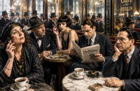 Klicken um zu vergrößern PREMIERE: Premiere Romanisches Café